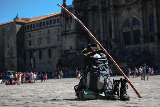 Santiago de Compostela - Mochila de peregrino